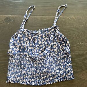 floral crop top